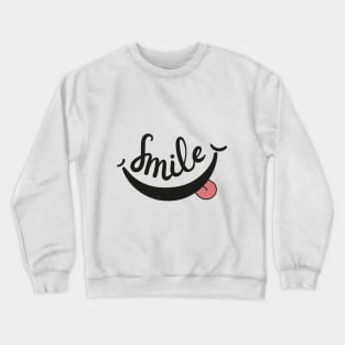 Funny Smile Crewneck Sweatshirt